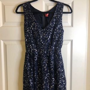 Shimmery cocktail dress